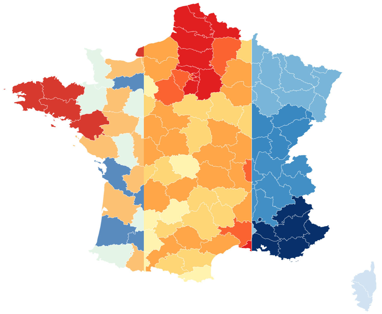 Les cartes du Covid-19 en France pour comprendre où la situation est "très préoccupante"