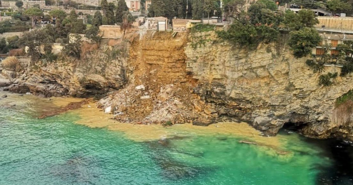 Italian Graveyard Crumbles Off Cliff, Sending 200 Coffins Into Sea