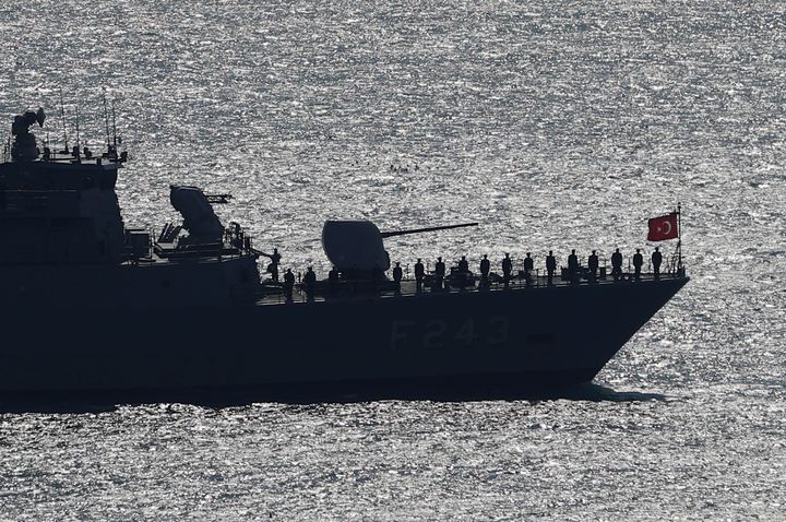 Φωτογραφία αρχείου: Σκάφος του τουρκικού πολεμικού ναυτικού