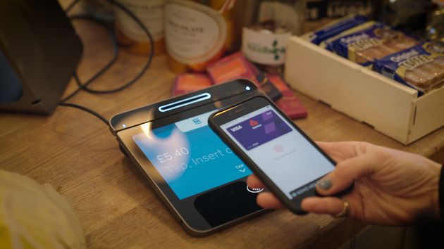 Contactless payments with Square