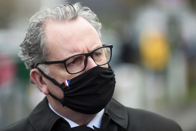 Richard Ferrand photographié à Crozon en Bretagne au mois de novembre (illustration)