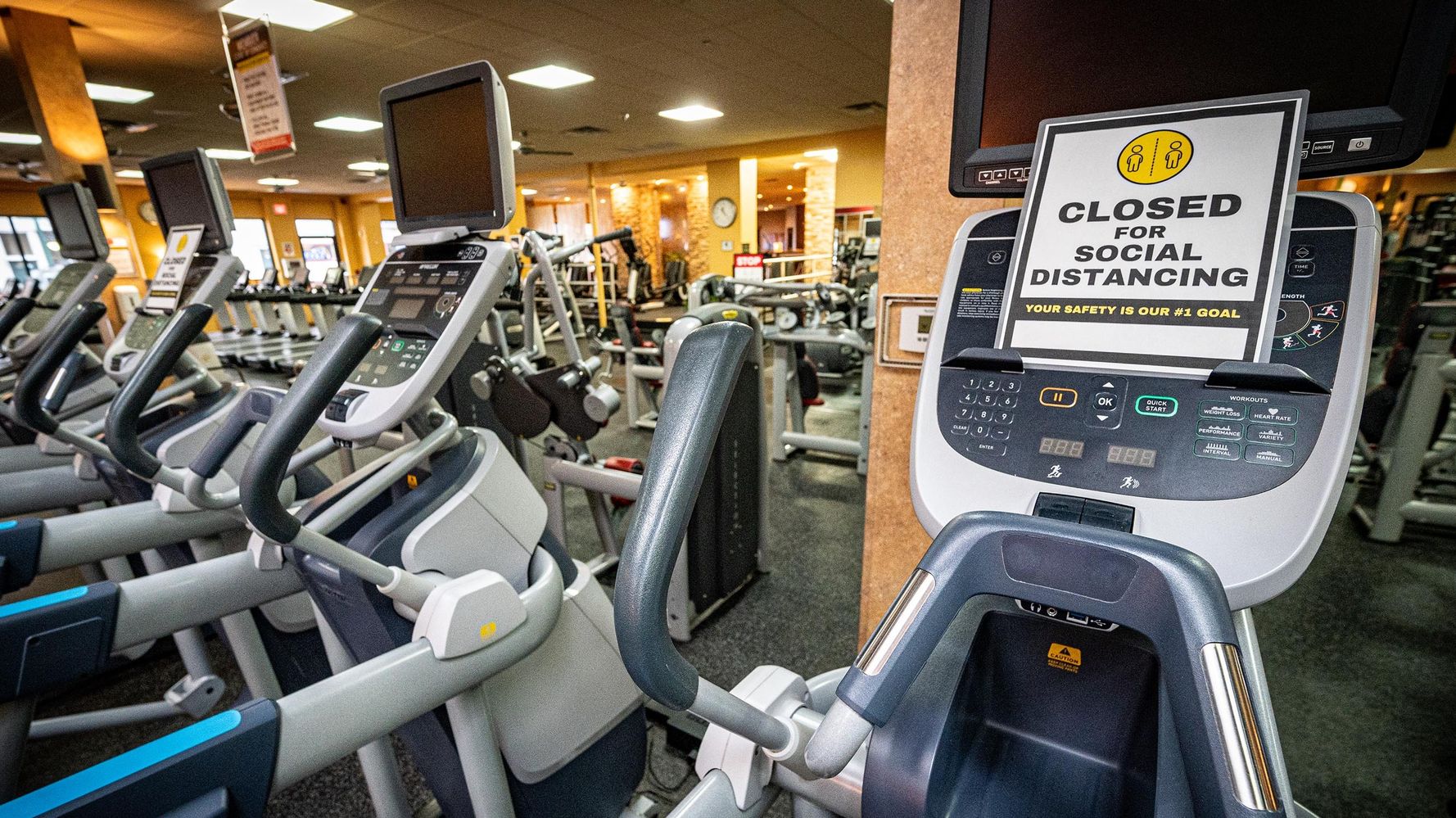 CDC recommends stricter precautions at the gym after outbreaks of COVID-19 linked to facilities