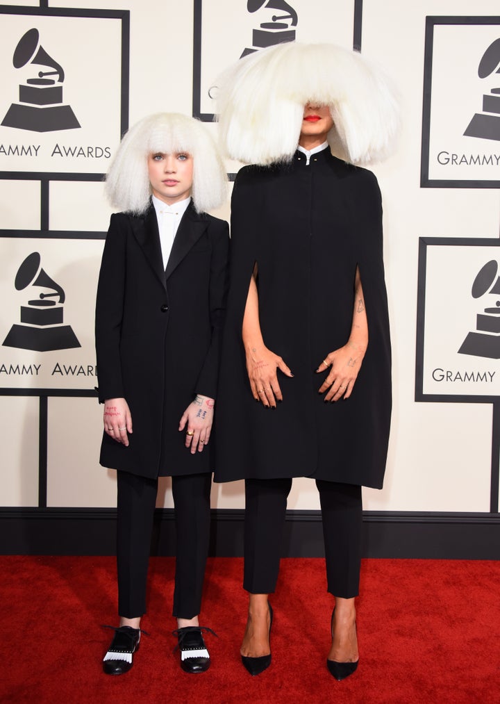 Sia and longtime collaborator Maddie Ziegler.