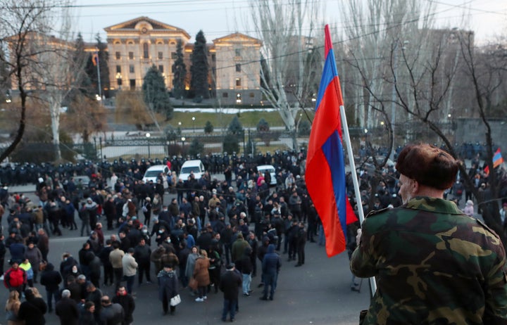 25/2/2021 Συγκέντρωση υποστηριχτών του Πασινιάν