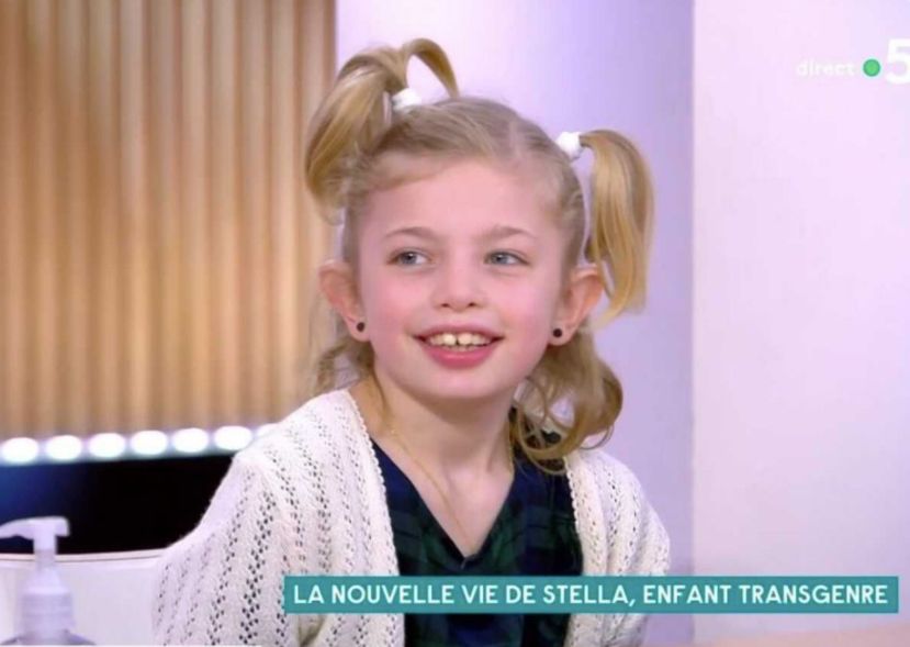 Dans "C à vous", Stella, une petite fille trans, raconte son parcours