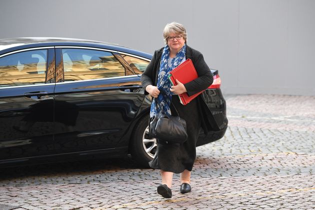 Work and pensions secretary Therese Coffey