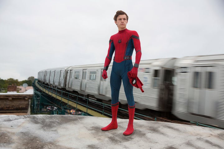 Holland in "Spider-Man: Homecoming."