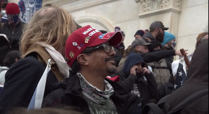 Danny "DJ" Rodriguez, pictured at the U.S. Capitol on Jan. 6.