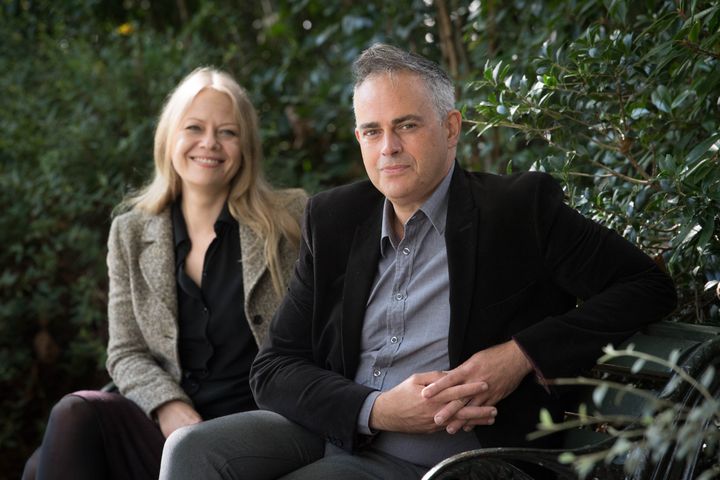 Sian Berry and Jonathan Bartley after they were named as the joint leaders of the Green Party in September 