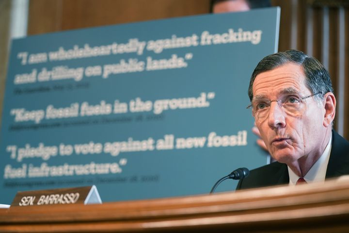 Sen. John Barrasso (R-Wyo.) had a very limited focus on what he asked Haaland about at Energy and Natural Resources Committee's confirmation hearing for her.