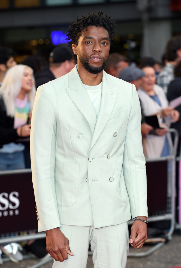 The late, great Chadwick Boseman, pictured in 2018