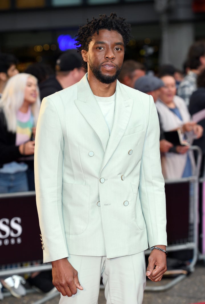 The late, great Chadwick Boseman, pictured in 2018