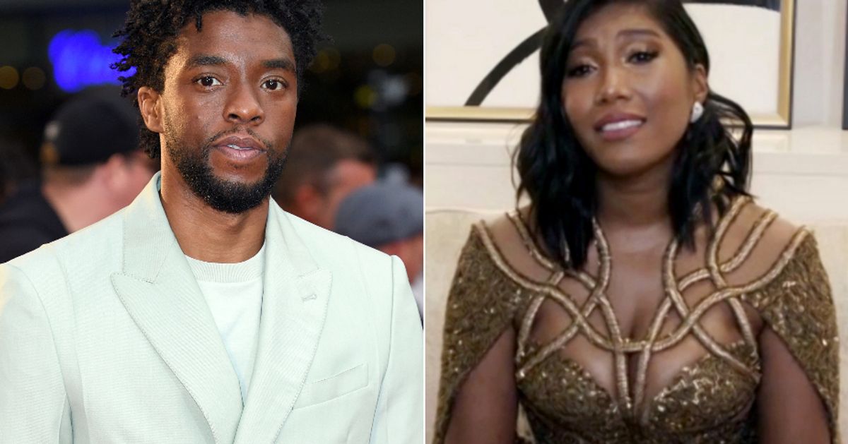 Chadwick Boseman S Wife Delivers Stirring Golden Globes Speech As Actor