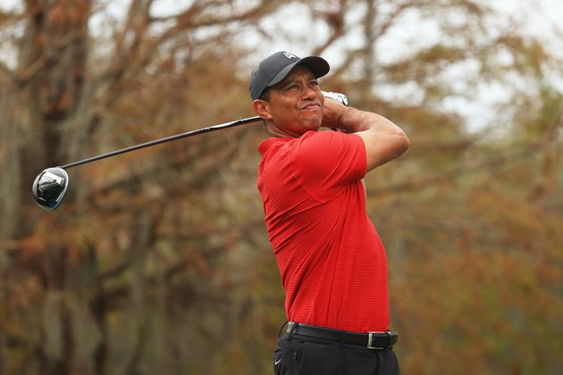 Tiger Woods lors de la finale du PNC Championship au Ritz-Carlton Golf Club à Orlando en Floride, le 20 décembre 2020.