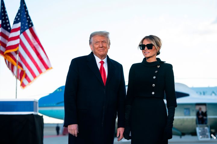 Donald and Melania Trump skipped Joe Biden's inauguration but not, as it turns out, the chance to get vaccinated against the 