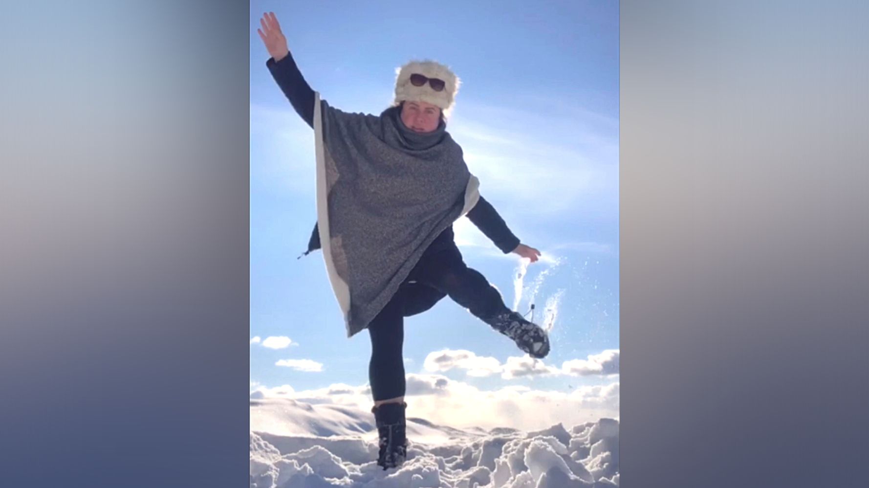 Ontario Mom Is TikTok Famous For Her Frozen Lake Dance | HuffPost Parents