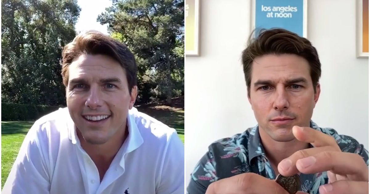 “This is not Tom Cruise”딥 페이크에 대한 두려움을 보여주는 Tik-Tok 비디오