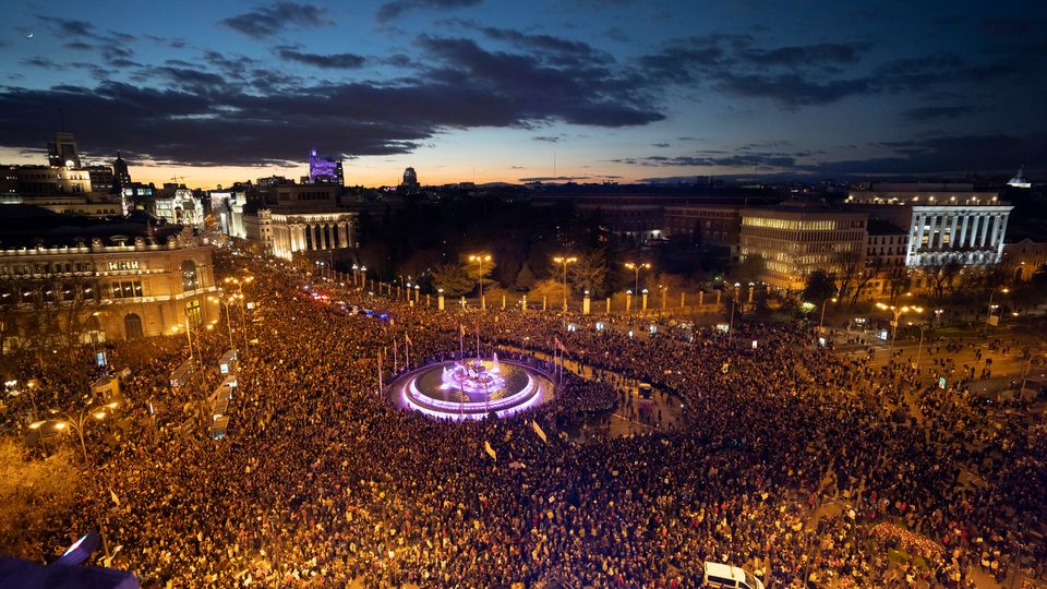 Manifestación del 8 de marzo en 2019 en