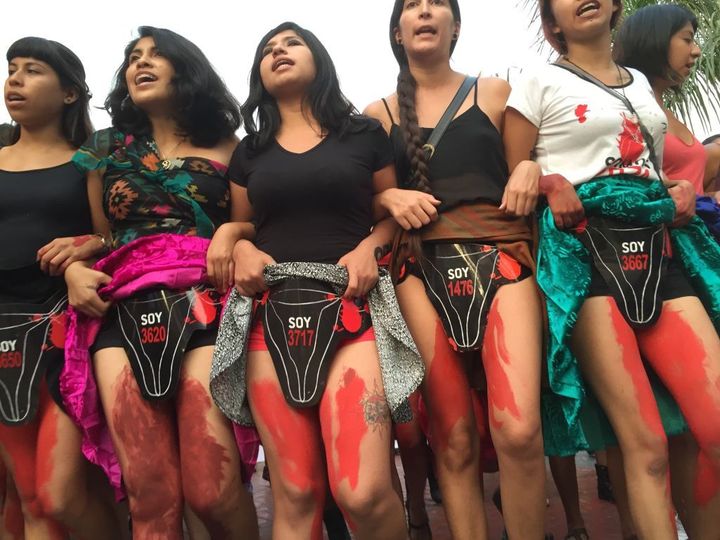 Από τις μεγάλες διαδηλώσεις γυναικών στο Περού την περίοδο 2016-2017
