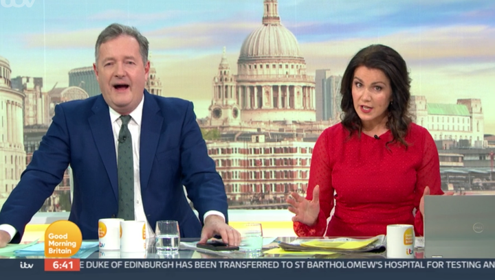 Things got very heated very quickly between the GMB hosts