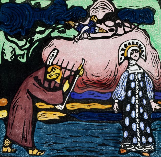 Η Λύρα, 1907, έργο του Vassily Kandinsky