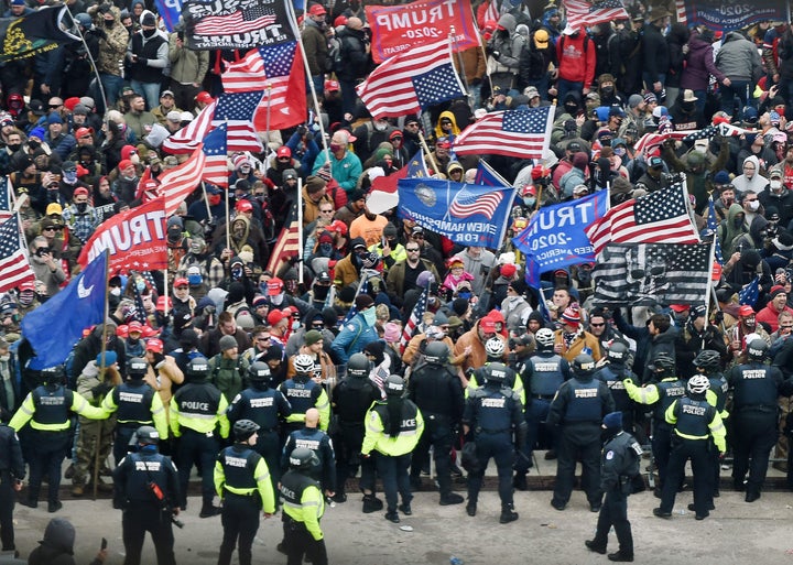 Following an incendiary speech by then-President Donald Trump on the National Mall, a mob of his supporters descended on the Capitol and broke through the ranks of police and barriers. Five people, including a Capitol policeman, lost their lives due to the riot.