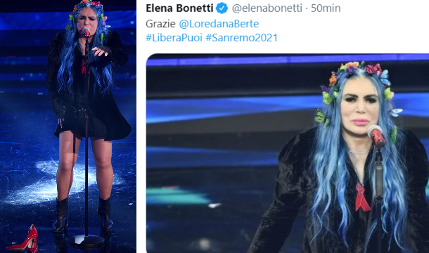 Sanremo 2021, Bertè contro la violenza sulle donne. Bonetti e Bellanova: "Grazie, straordinaria" Sanremo 2021, Bertè contro la violenza sulle donne. Bonetti e Bellanova: "Grazie, straordinaria"