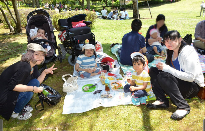 子どもの保育園の行事なども、ヘルパーさんと