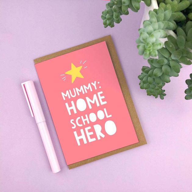 Home School Hero, Mother's Day, Etsy
