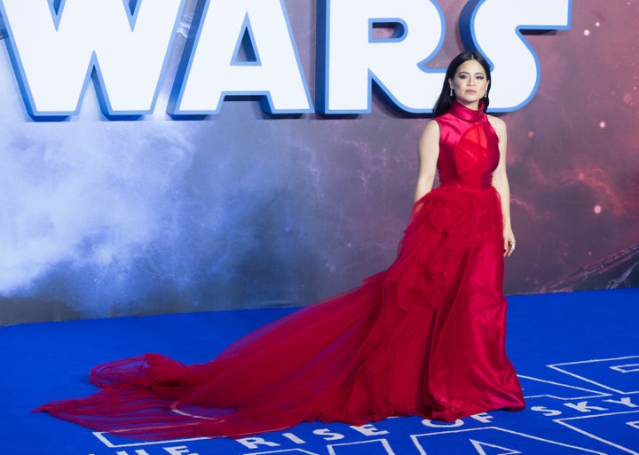 &nbsp;Kelly Marie Tran attends "Star Wars: The Rise of Skywalker" European Premiere at Cineworld Leicester Square on December