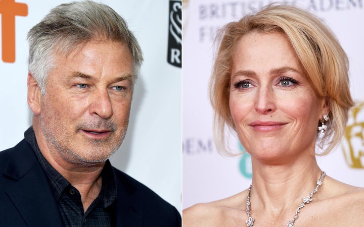 Alec Baldwin and Gillian Anderson