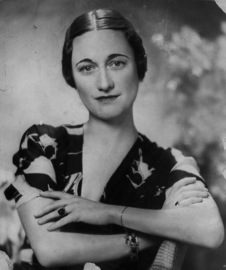 Retrato de Wallis Simpson.