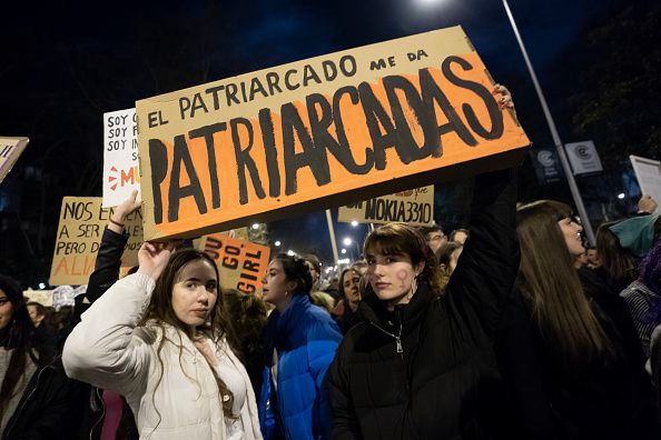 Manifestation lors de la journée international des droits des femmes, le 8 mars 2019, à Madrid.