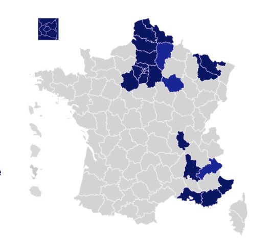 Les Hautes-Alpes, l'Aisne et l'Aube placés à leur tour sous surveillance renforcée