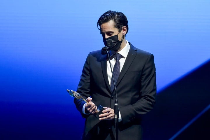 Juan Diego Botto en la gala de los Feroz 2021.