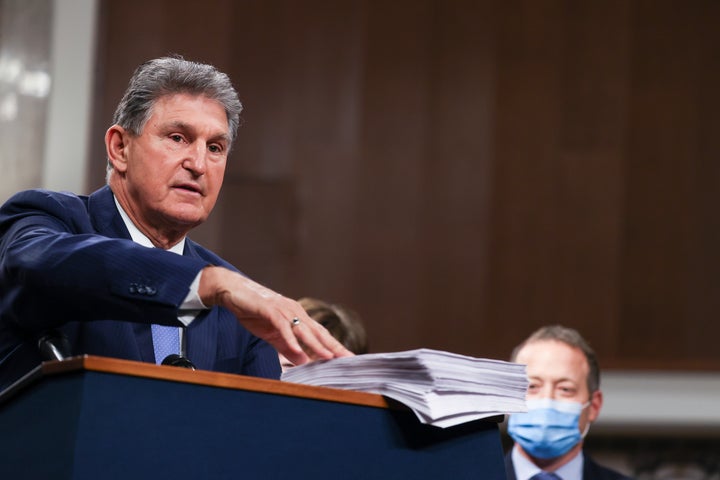 Sen. Joe Manchin (D-W.Va.) wanted to keep unemployment benefits at their current $300 per week in addition to ending them in July instead of August, but Democratic leaders did not concede to those demands.