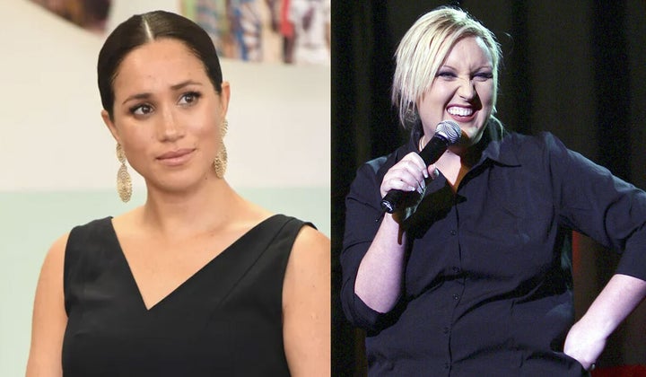 Meshel Laurie has been called out for labelling Meghan Markle a “succubus”.