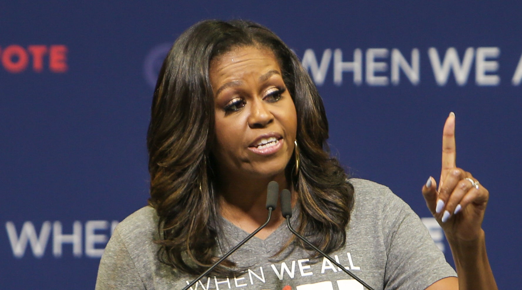 Michelle Obama: GOP Efforts To Make It Harder To Vote Are A 'Threat To Our Future'
