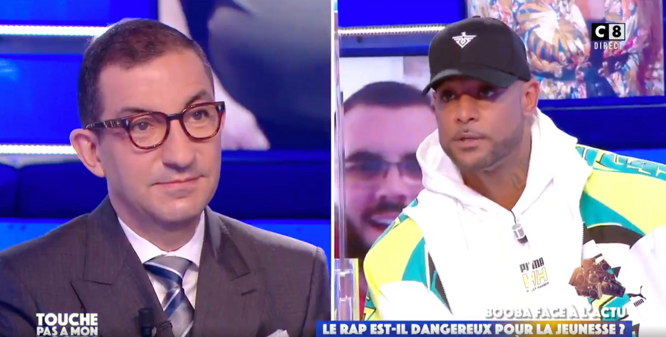 Dans TPMP, Booba refuse de dialoguer avec Jean Messiha et l'extrême droite (et il dit pourquoi)