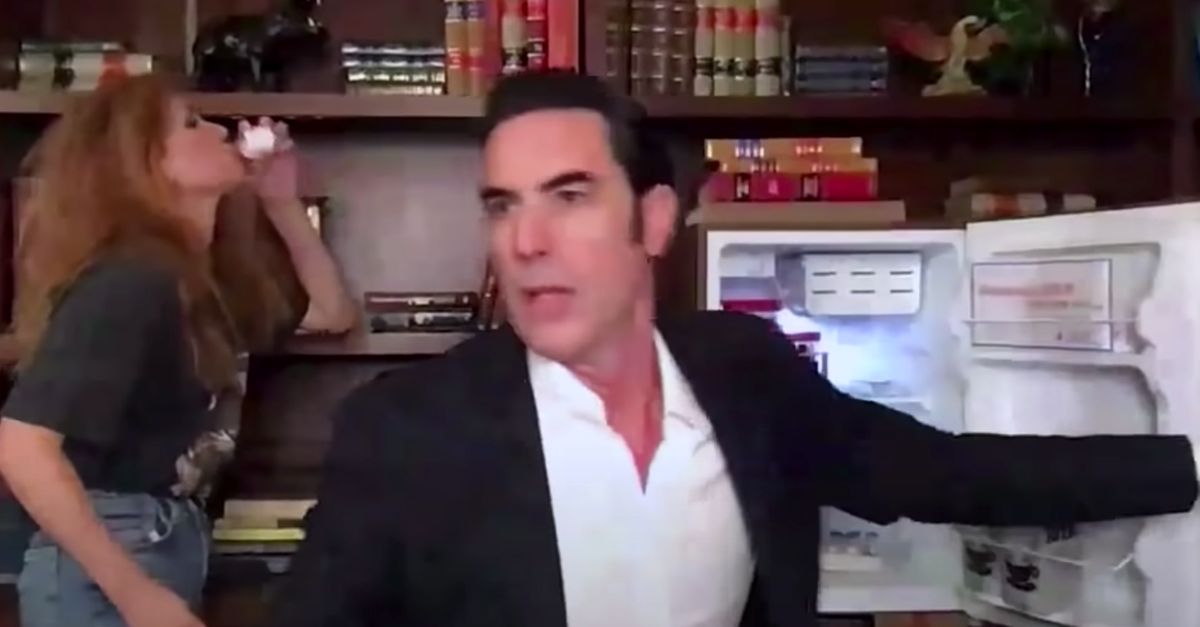 Sacha Baron Cohen Dings Donald Trump Jr., Kanye West In Wild COVID-19 Vaccine-Selling Video