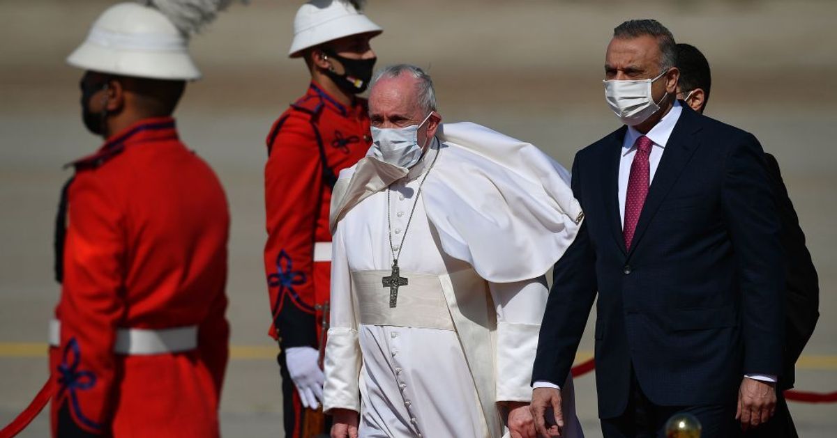 Pope Arrives In Iraq To Rally Christians Despite Pandemic