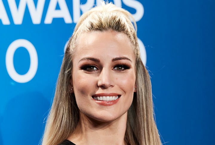 Edurne en Los 40 Music Awards en diciembre de 2020.