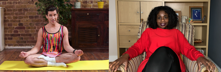 Russell Kane and Deon
