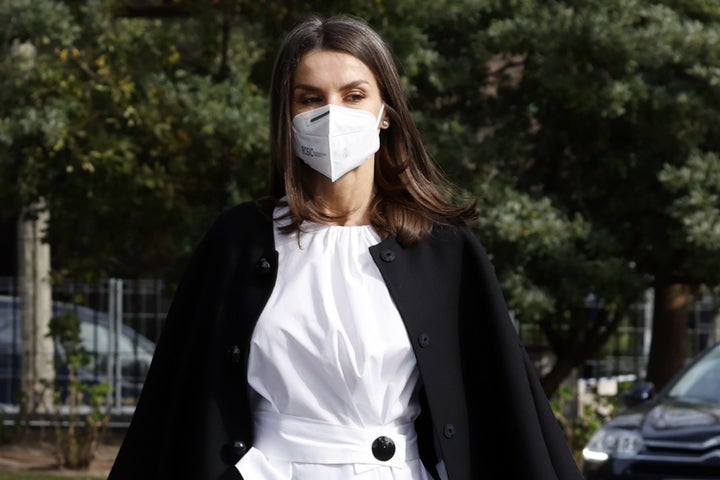 La reina Letizia, este viernes.
