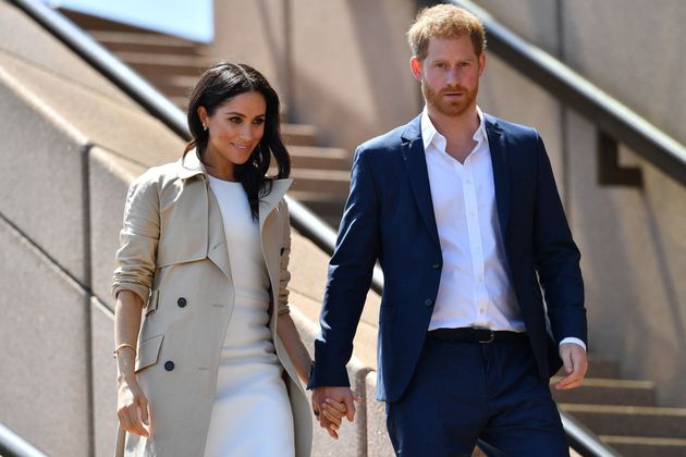 Meghan Markle et le prince Harry en octobre 2018 à Sydney