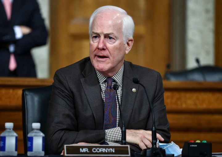 “I don’t think there was any single reason why people were here,” Sen. John Cornyn (R-Texas) said of rioters who had just marched from a Trump rally in which the president called on them to "stop the steal."
