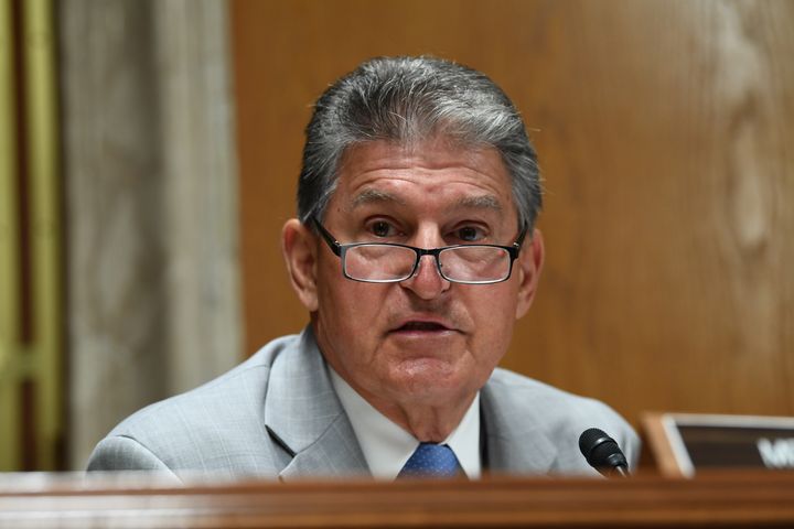 Sen. Joe Manchin (D-W.Va.) said less relief was needed because the coronavirus pandemic should be waning by summer and the economy should begin to pick up.