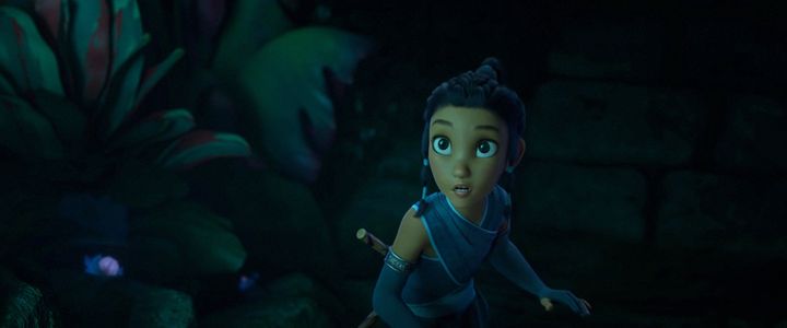 Raya, voiced by Kelly Marie Tran, in "Raya and the Last Dragon."