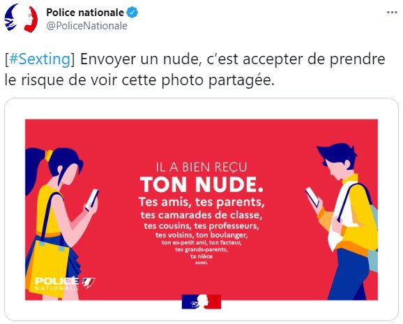 Le message de la campagne de prévention sur le 