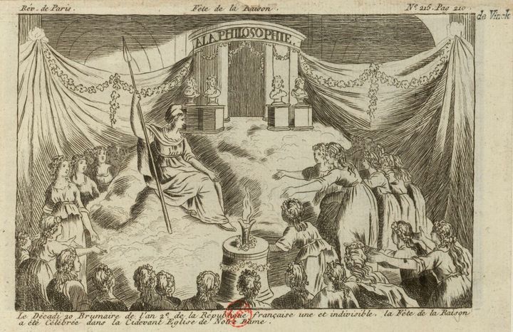 Η «Γιορτή της Λογικής» της 10/11/1793 στην Notre Dame